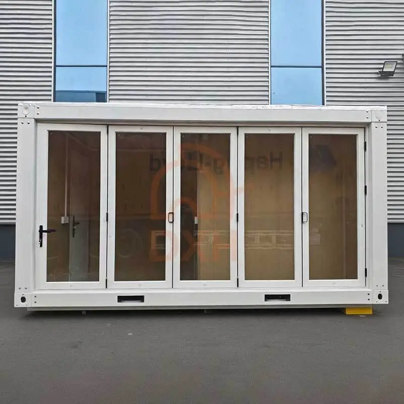 Prefab-Container-Office-with-Bi-fold-Glass-Doors