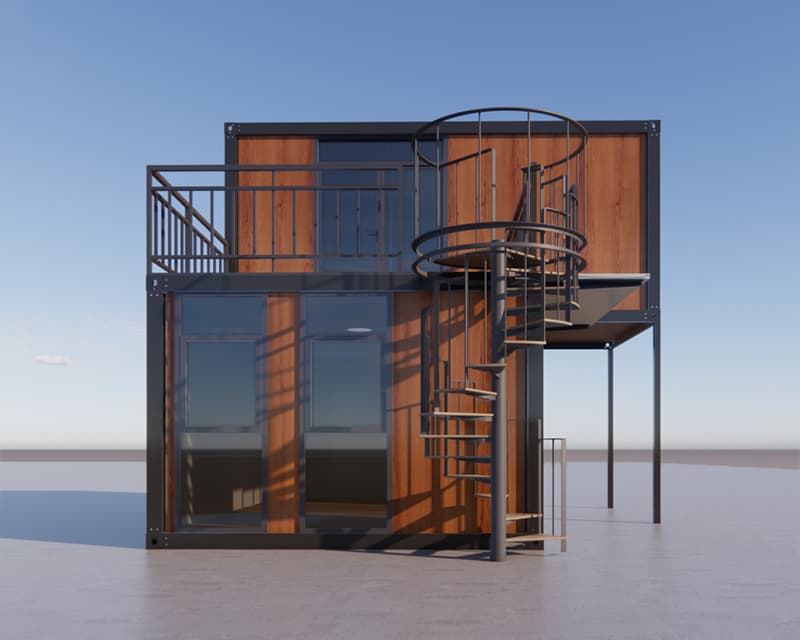 New Design Container House Prefab Cafe 6