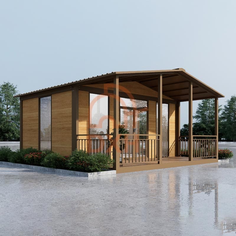 Wood-Grain-Modern-Prefab-Cabin-with-Front-Porch