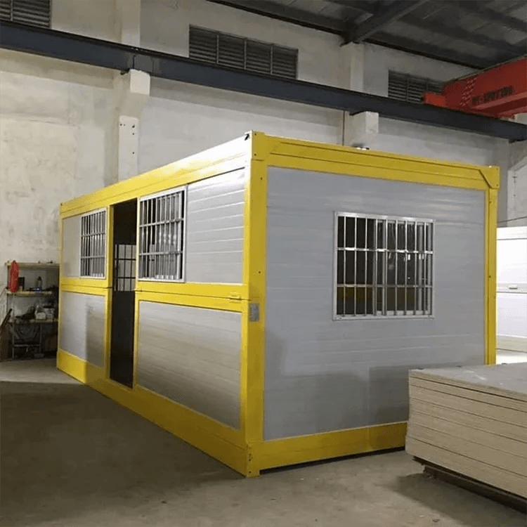 Manufacturer Custom Folding Container Prefab House Hurricane Resistance Fold Up Prefabricated Home Hut With Toilet 5