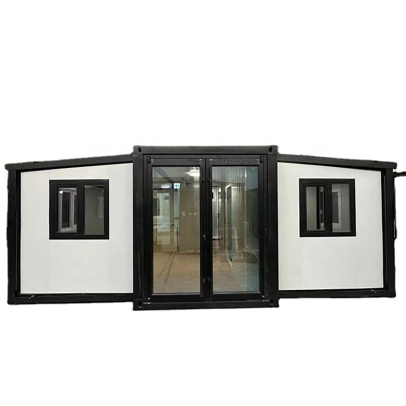 20ft Expandable Container House China Factory Luxury Villa Prefabricated Home Modern Living Design Customized Build