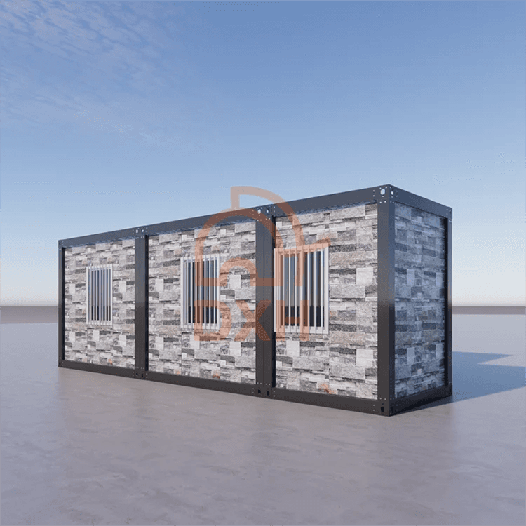 20ft 30ft 40ft Easy Assembly Container House Flat Pack Luxury Prefabricated Home Warehouse 5
