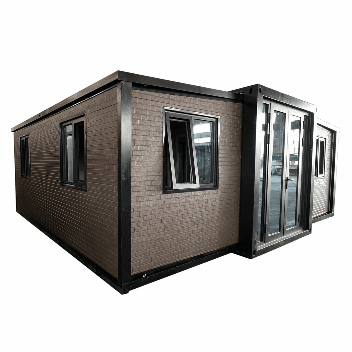 20ft Expandable Container House Affordable Good Insulation with 2 Bedrooms 1 Bathroom 1 Kitchen 5