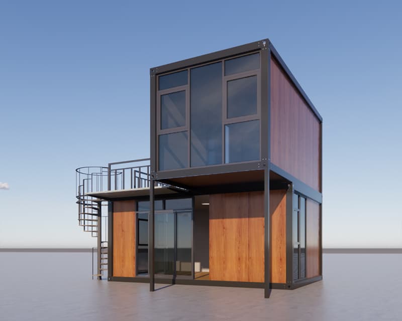 New Design Container House Prefab Cafe