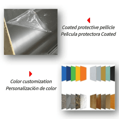 Lightweight Prefab Fire-proof Sound Proof Rock Wool Sandwich Wall Panel For External Wall 4