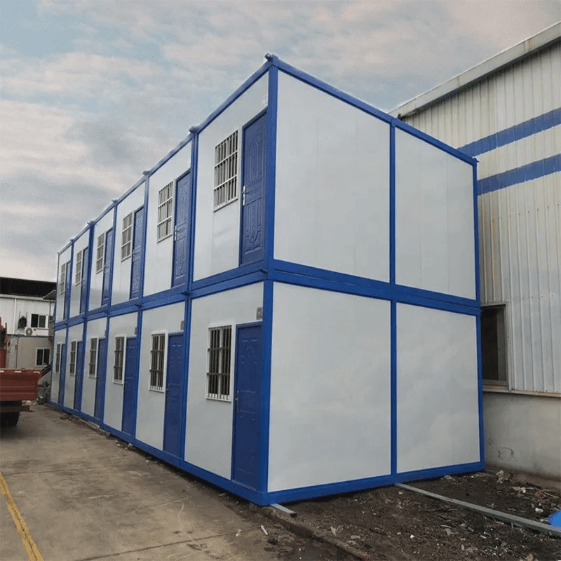 Prefabricated 2 Storey Container House With Toilet For Accommodation 4