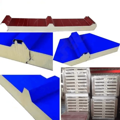 High Density Polyurethane Pir/pu/pur Sandwich Wall Roofing Panels Insulated Fireproof Laminated Sandwich Roof And Wall Panels 5