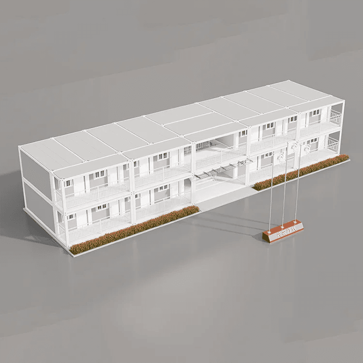 Easy Mobile Temporary Site Construction House Flat Pack Container Home For the school hospital office 2
