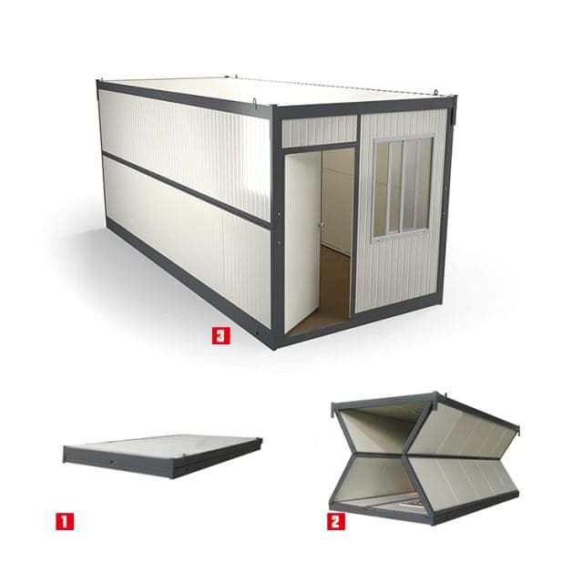 The new Z-type folding packaging container series - breaks the short board of the traditional waist folding container 2