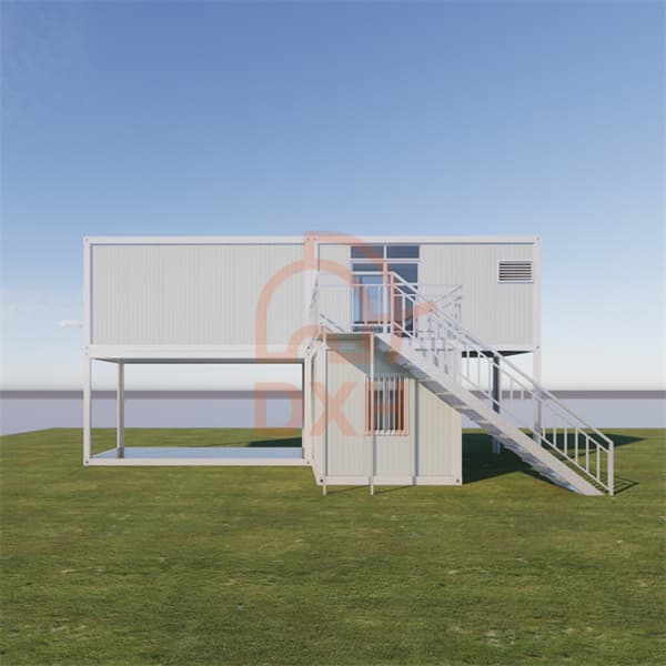 Versatile Two-Storey Container: Ideal Home & Office with Garage 1