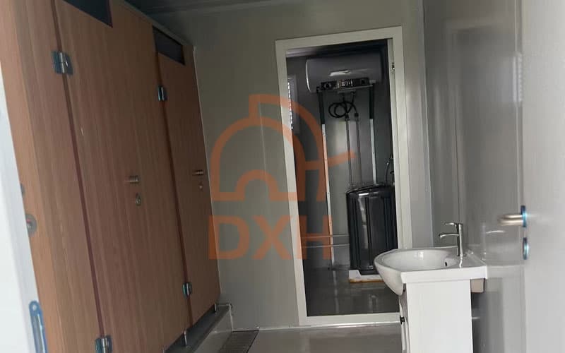 Container Bathroom with Laundry Room