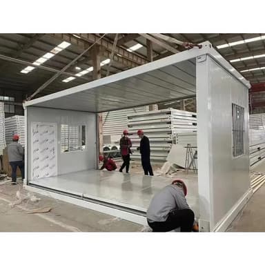 Install Foldable Container Home