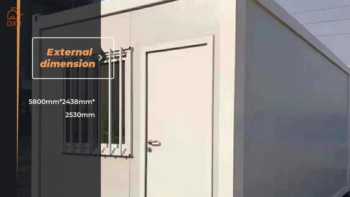 New Design high quality flat pack folding container house 1