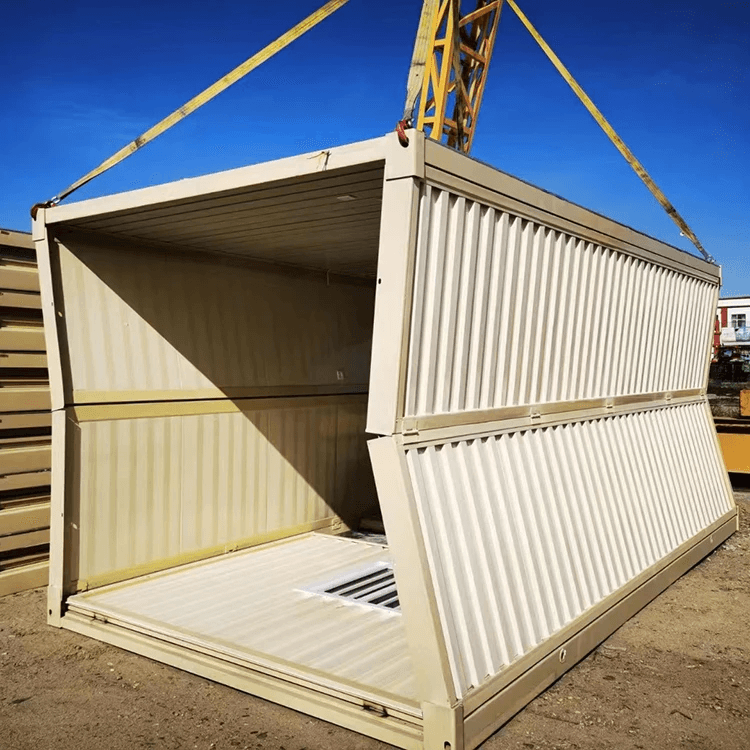 Factory Customized Prefab Cheapest Australian Standard A Style Foldable Shipping Container Prefabricated Home Partition Houses 3