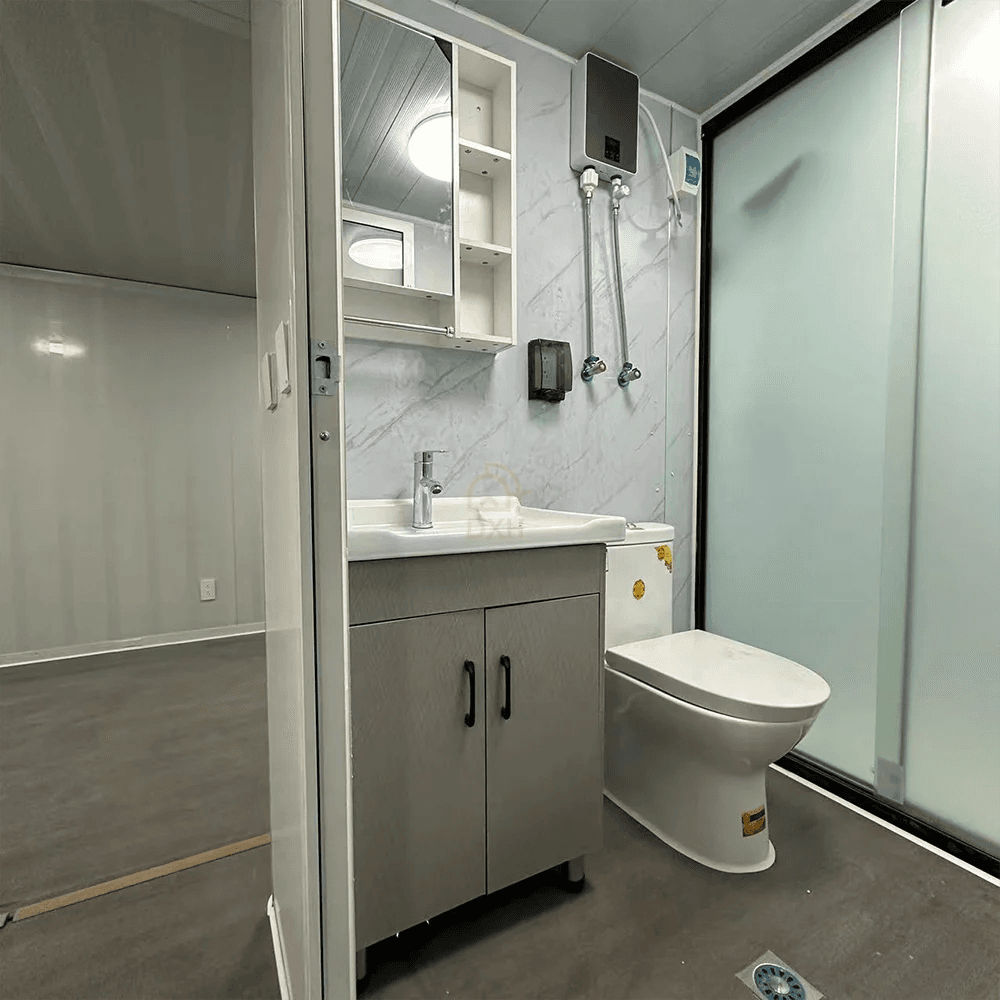 20ft Expandable Container House Custom Glass Wall  Light Luxury 2 Bedroom 1 Bathroom 1 Kitchen Dream Home 5