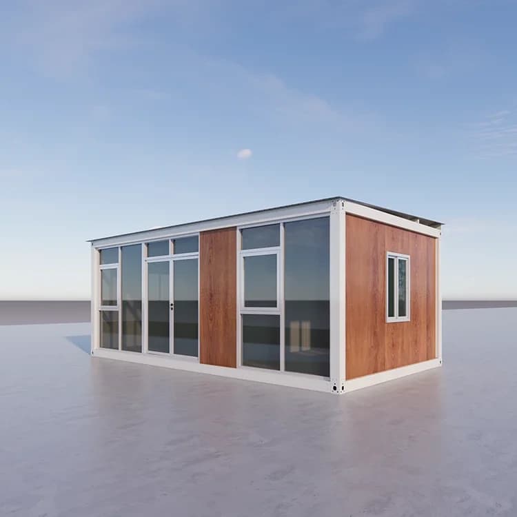 Modern Flatpack Container Home: Ready-to-Assemble, Wholesale Prefab House 1
