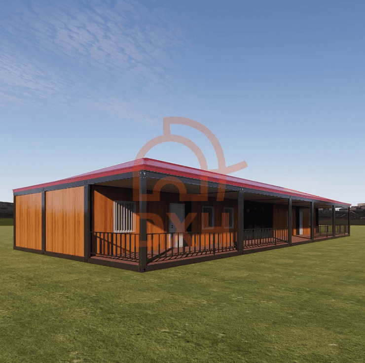 Manufacture European Steel Frame Structure Luxury Flat Pack Container House Cheap Easy Assemble Prefab Homes5
