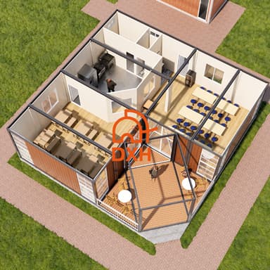 Container Restaurant Building