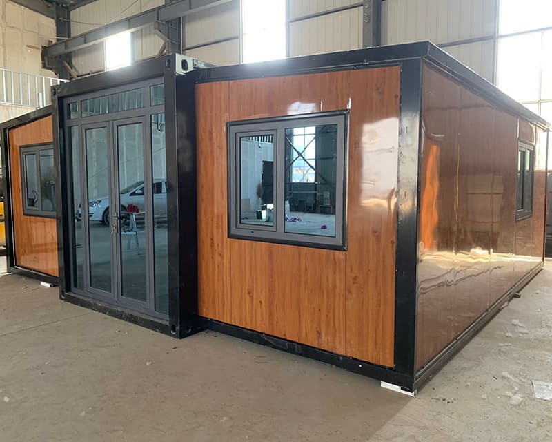 2 bedroom 20ft expandable house 2
