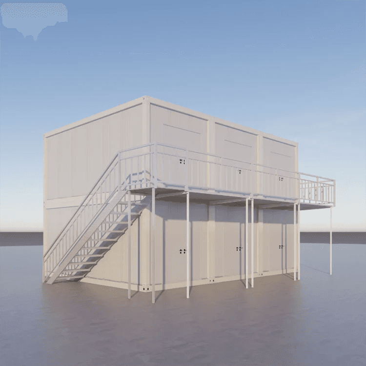 Modern 3-Bedroom Prefab Mansion - Luxurious Double Storey Container Home 4