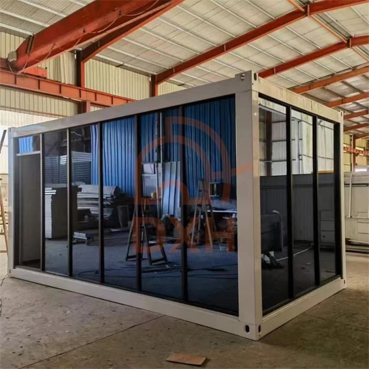 Spacious Glass Flat Pack Container Home - Fully Customizable! 1