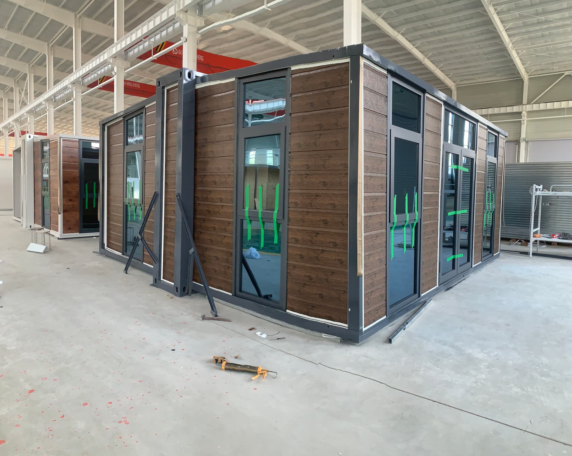 40ft Expandable Tiny Prefabricated Villa House  for Apartment Office