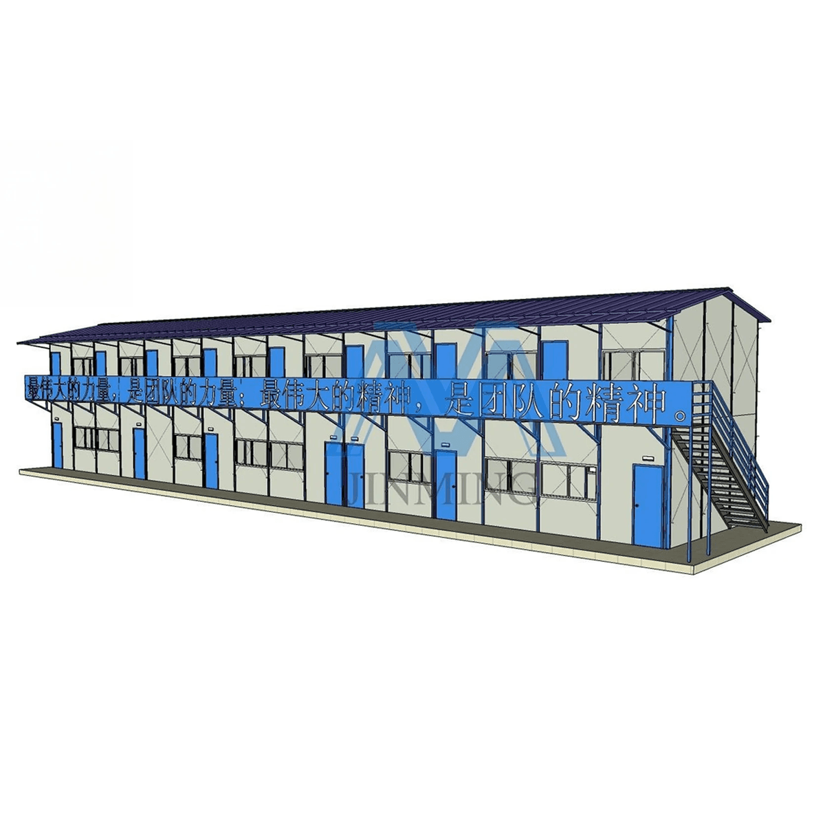Affordable Quick Install K-type Modular Mobile Prefab House for Labor Worker Dorms & Barracks