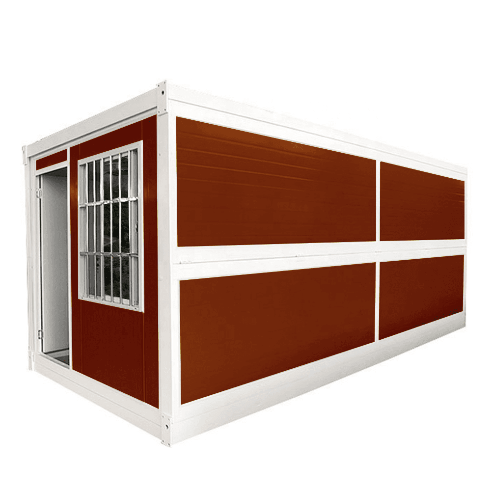 Hot Selling prefab house 20ft Folding Container House 5