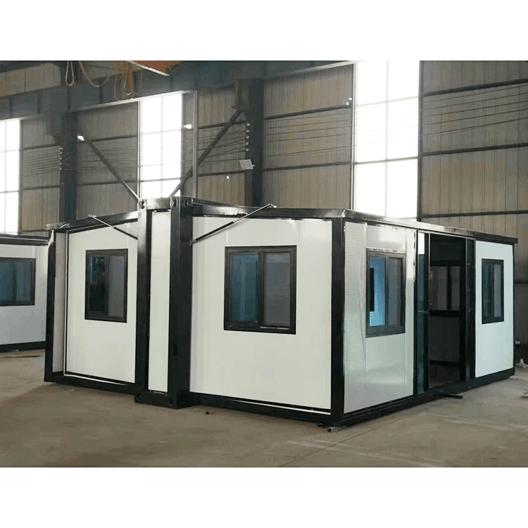 Small 20ft Expandable Container House Cabin With Bathroom For Office