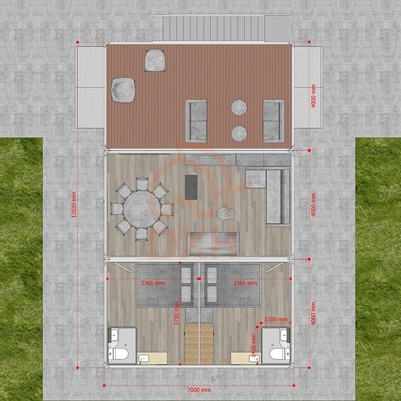 Two-Story-Modular-House-with-Garage-Second-Floor-Plan