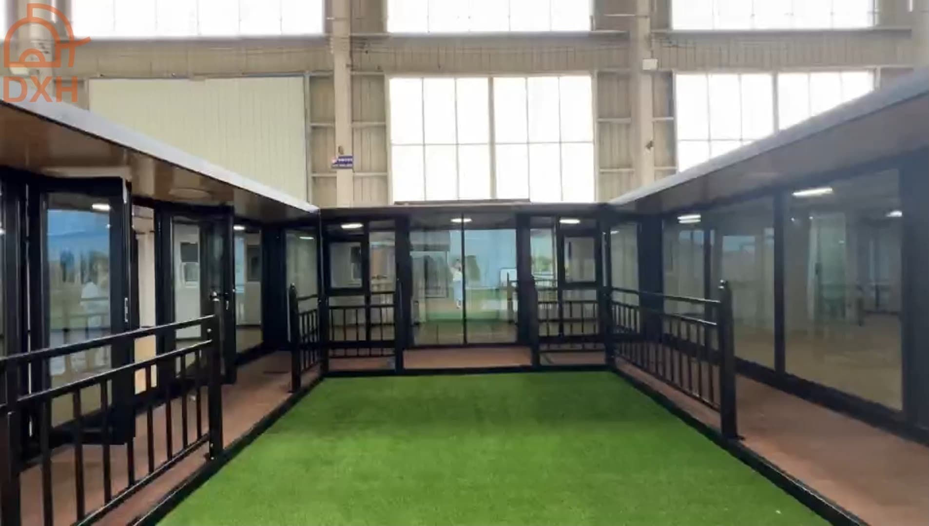 Cowinlife expandable container house consist with 2 units 30ft house and 1 unit 10ft house