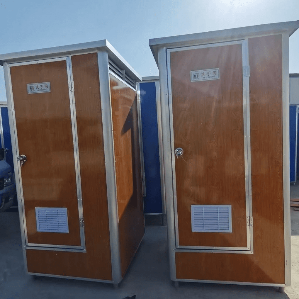 Portable Prefab Bathroom Toilet with Shower - Custom & Compact 10ft Container Design 2