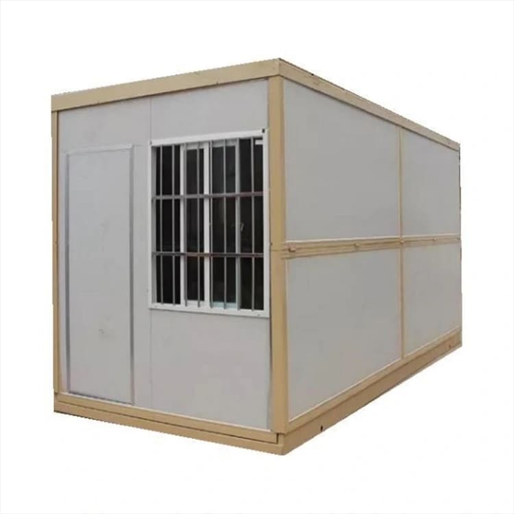 Factory Fold Out Prefab Container House China Folding Home Mobile Foldable Prefabricated House Two Rooms One Hall 1