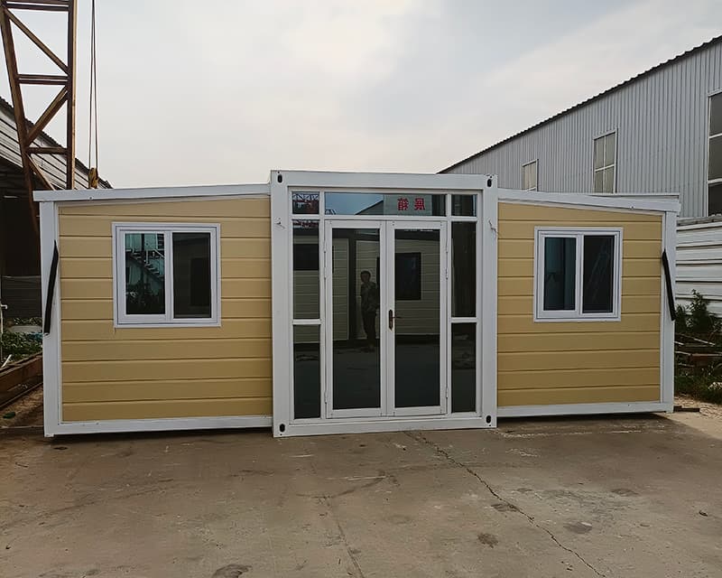Quick install foldable prefab house