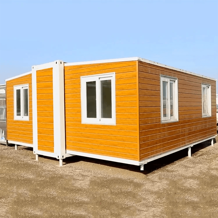 Luxury Expandable Prefab Container Home: Custom Wood Villa 5