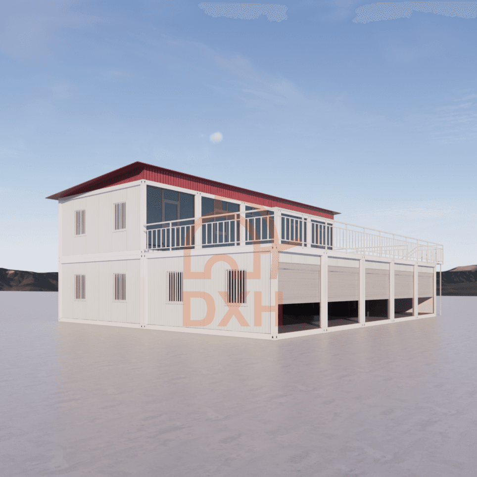 Instantly Build Your Outdoor Garage with a Container House 4