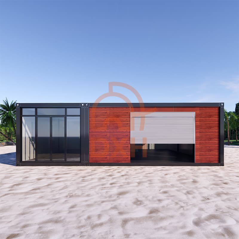 A container house office with storage 2