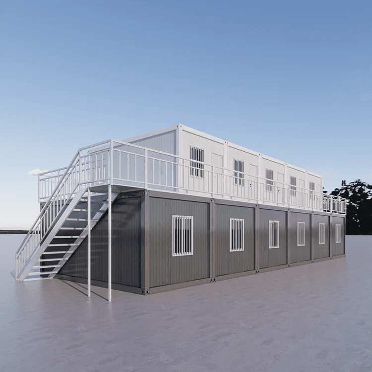 Compact & Mobile 2-Storey Prefab Apartment: Your Versatile Portable Living Solution 6