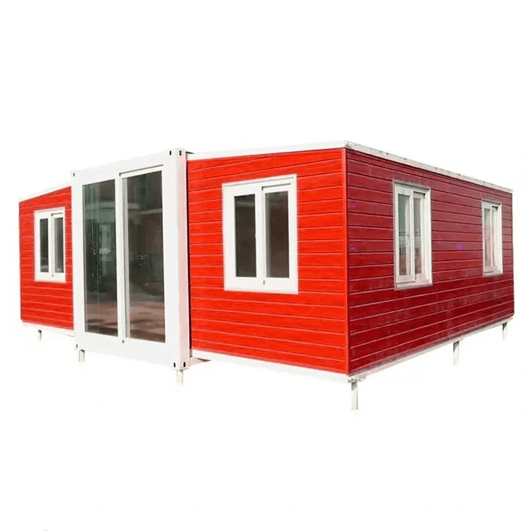 Spacious 2-Bedroom Expandable Container Home: Custom Prefab 20ft/40ft Folding House 4