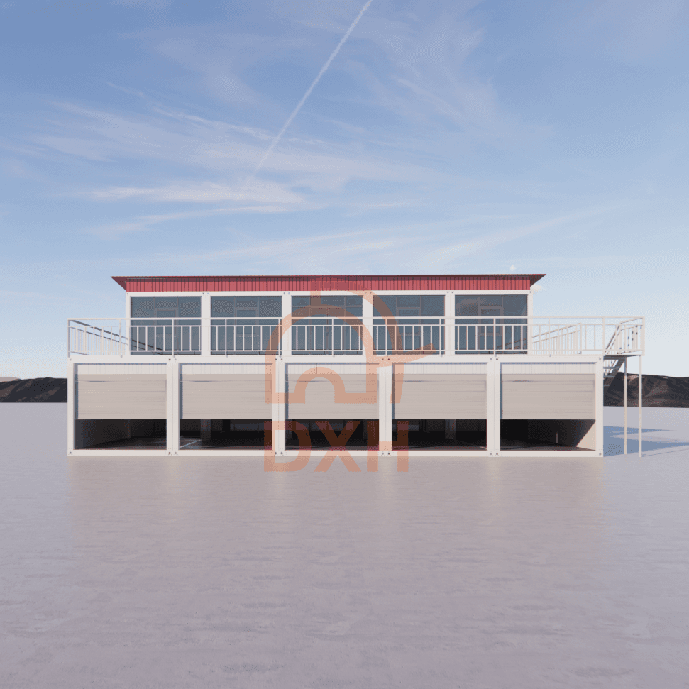 Instantly Build Your Outdoor Garage with a Container House 6
