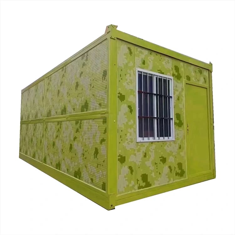 Manufacturer Custom 20 Ft Easy Assemble Prefabricated Portable Foldable Container House Folding Cheap Prefab Home 1
