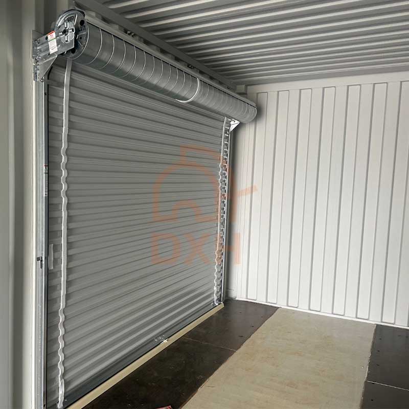 Prefab Double Container Garage with Roll-up Doors