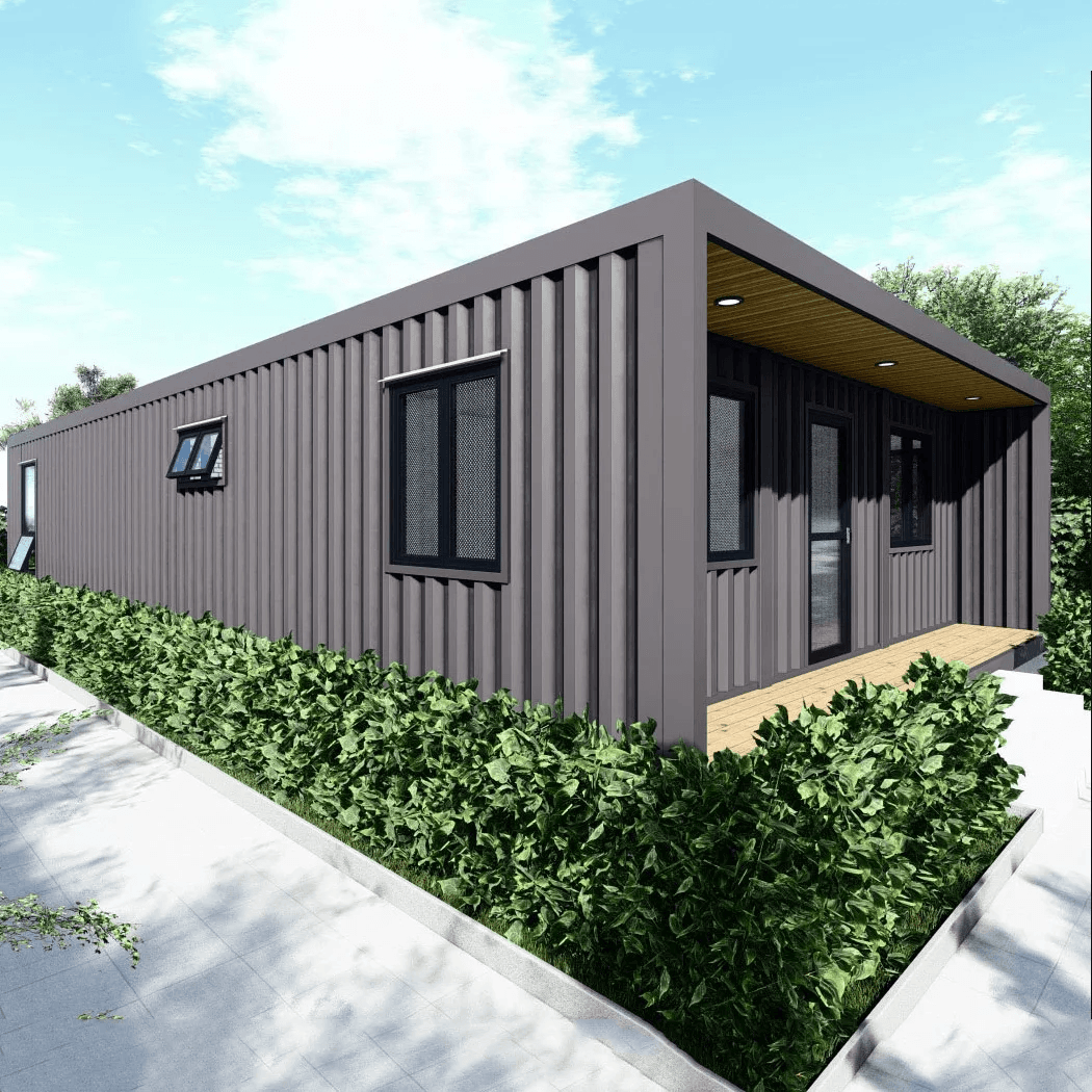 Portable 5 Bedroom Container Prefab House - Customizable, Movable, and Perfect for School Dormitory! 4