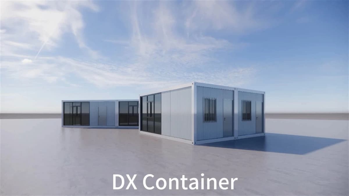 Modular Container House: Simplistic and Space-Efficient Living Solution 1
