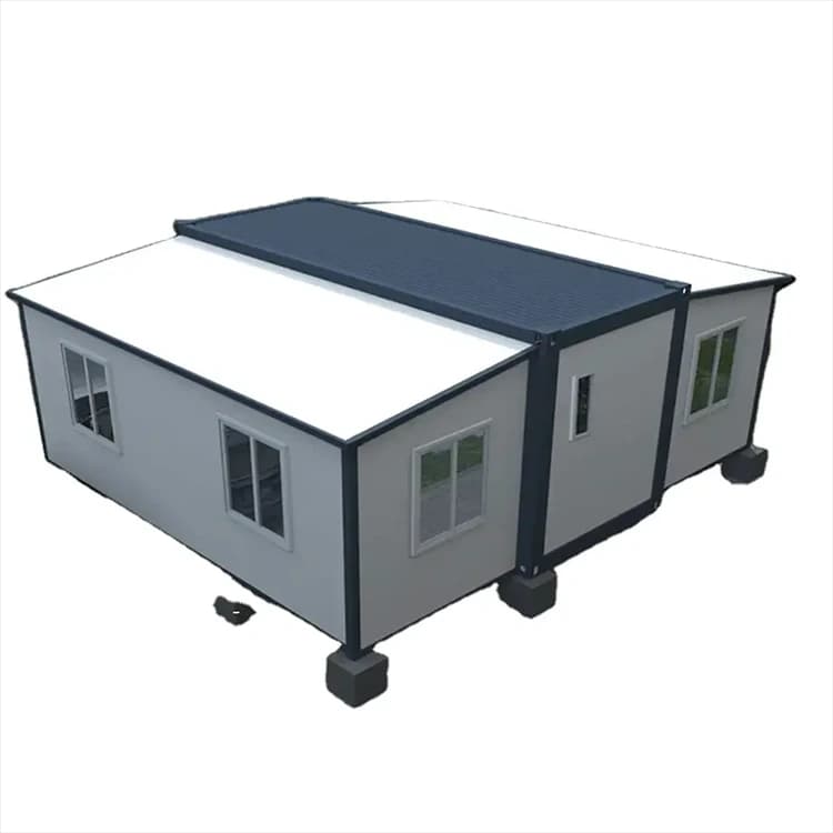 Factory Custom Portable Foldable Prefabricated Houses 3 In 1 Expandable Mobile Container Prefab House Home 1