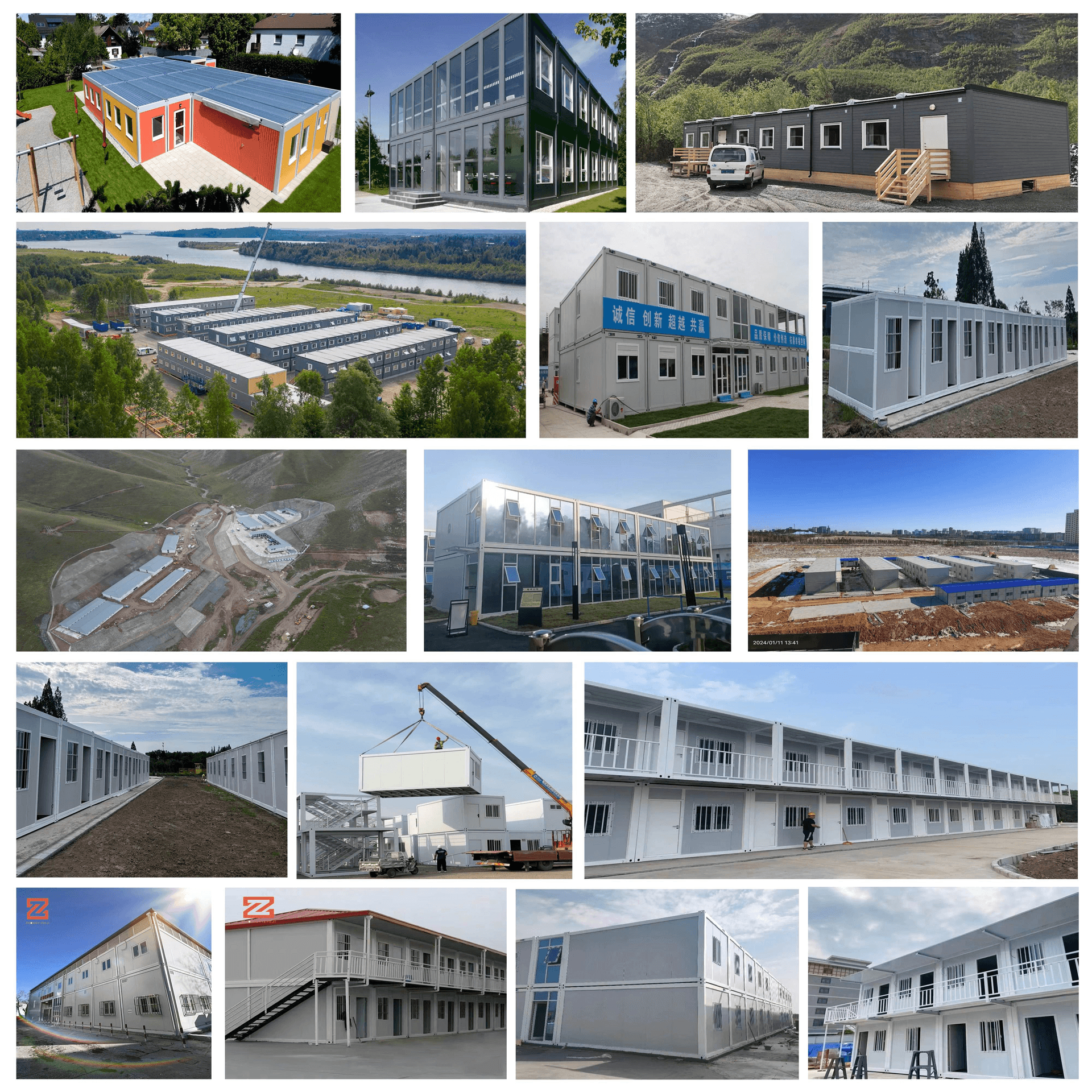 Multi-scenario Container House Projects ✅🏗️🤝