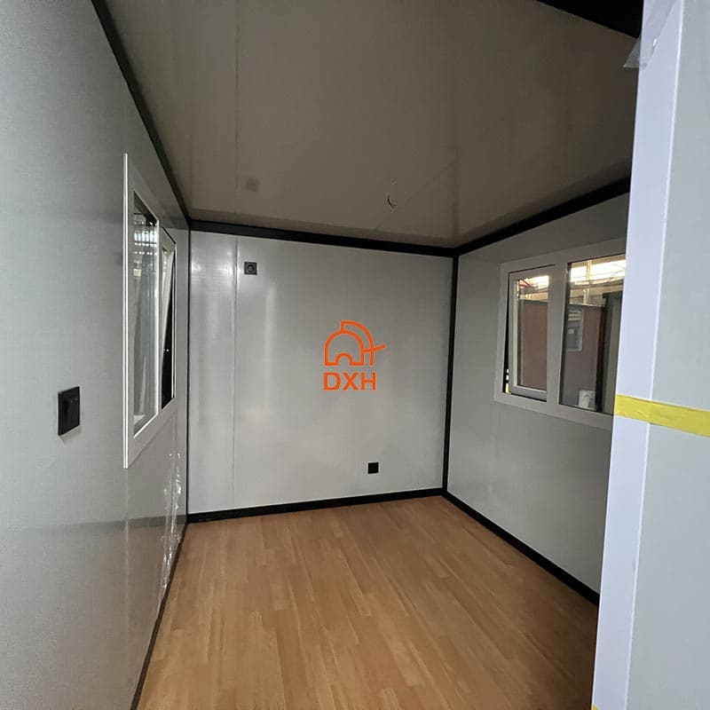 10ft Wood Grain Expandable Container House 4