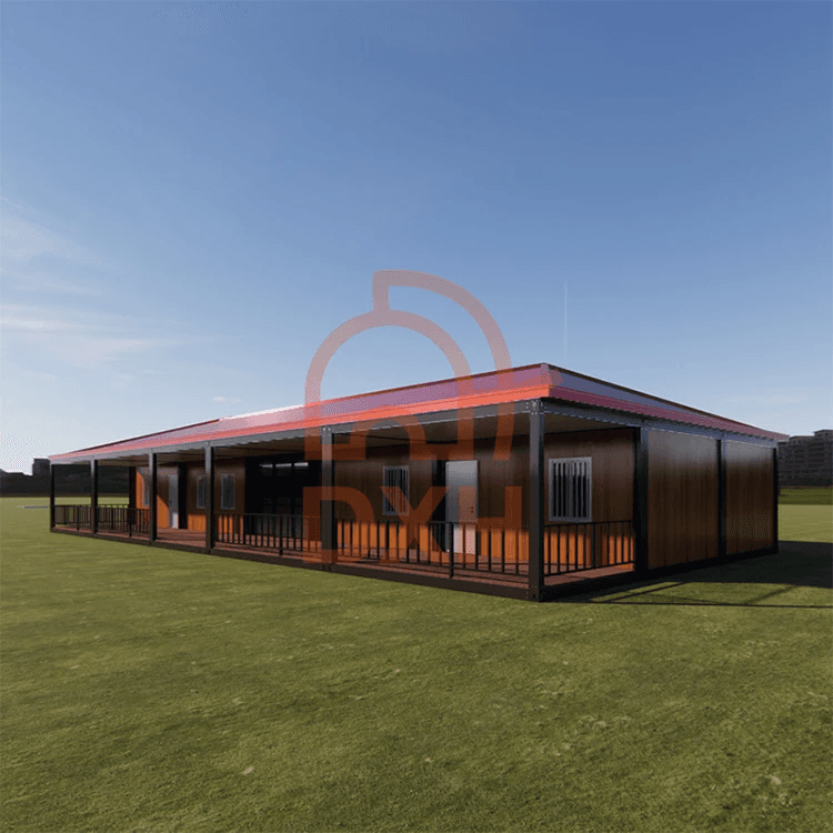 Manufacture European Steel Frame Structure Luxury Flat Pack Container House Cheap Easy Assemble Prefab Homes5 6