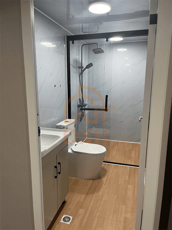 Use different flooring for your container house depending on the scene 9
