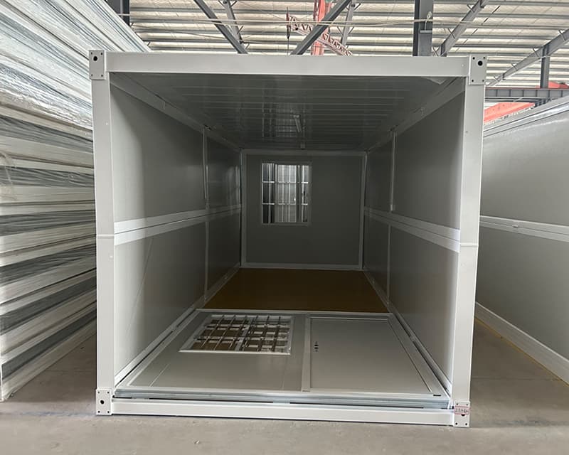 Hot Selling prefab house 20ft Folding Container House 2